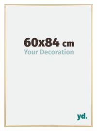 Austin Aluminium Photo Frame 60x84cm Gold High Gloss Front Size | Yourdecoration.co.uk