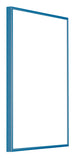 Austin Aluminium Photo Frame 60x85cm Steel Blue Front Oblique | Yourdecoration.co.uk