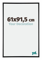 Austin Aluminium Photo Frame 61x91 5cm Black High Gloss Front Size | Yourdecoration.co.uk
