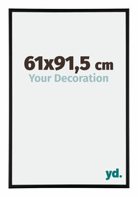 Austin Aluminium Photo Frame 61x91 5cm Black Matt Front Size | Yourdecoration.co.uk
