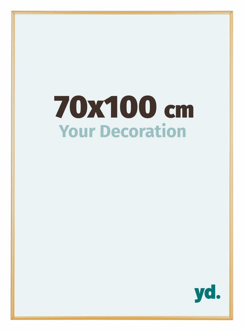 Austin Aluminium Photo Frame 70x100cm Gold Vintage Front Size | Yourdecoration.co.uk