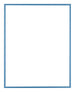 Austin Aluminium Photo Frame 70x90cm Steel Blue Front | Yourdecoration.co.uk