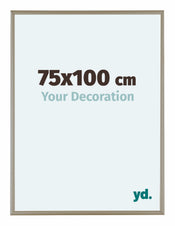 Austin Aluminium Photo Frame 75x100cm Champagne Front Size | Yourdecoration.co.uk