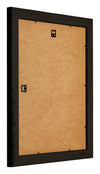 Birmingham Wooden Photo Frame 20x25cm Black Silver Gepolijst Back Oblique | Yourdecoration.co.uk