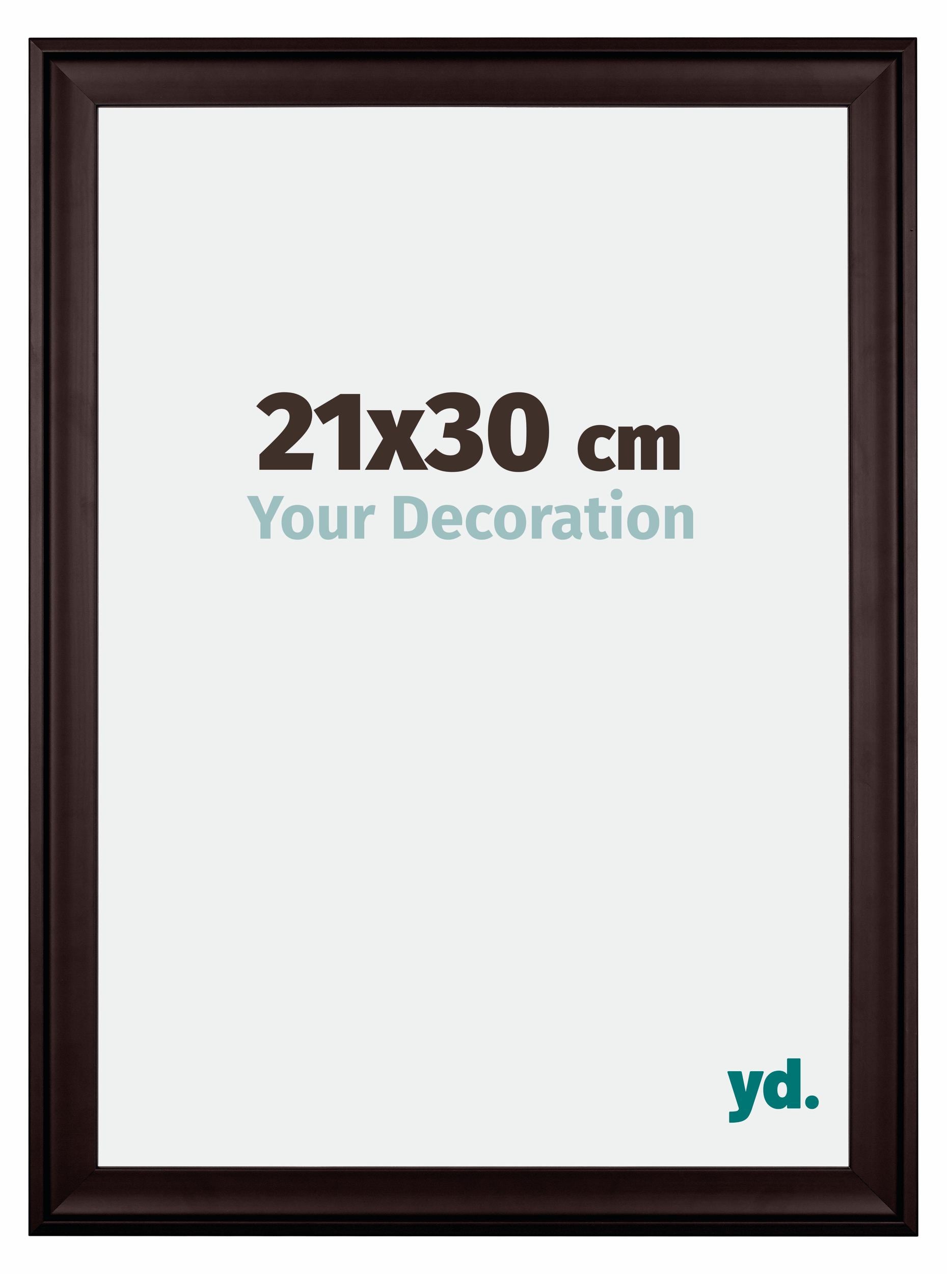 Birmingham Wooden Photo Frame 21x30cm Brown | Yourdecoration.co.uk