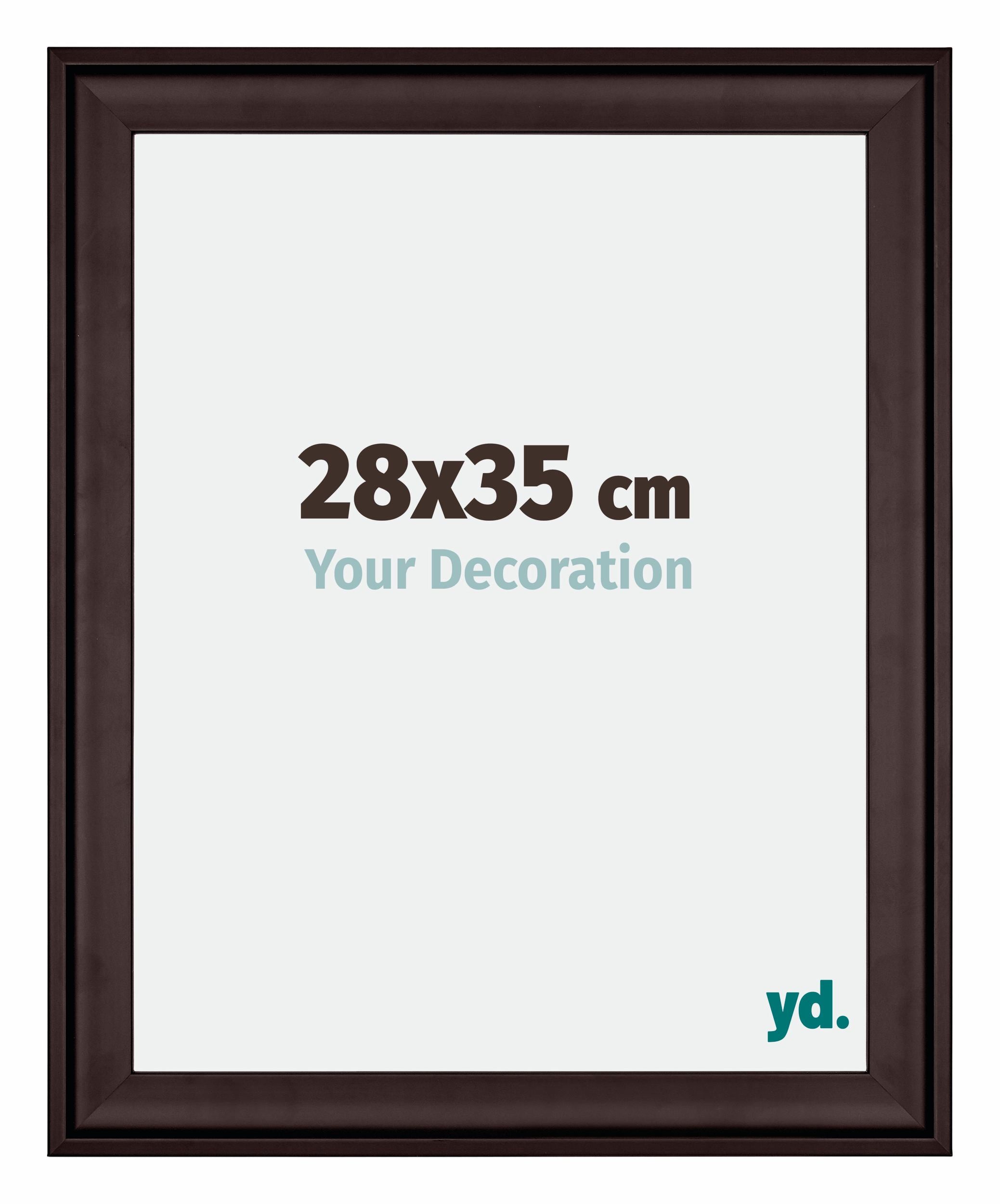 Birmingham Wooden Photo Frame 28x35cm Brown | Yourdecoration.co.uk