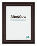 Birmingham Wooden Photo Frame 30x40cm Brown Front Size | Yourdecoration.co.uk
