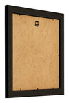 Birmingham Wooden Photo Frame 35x35cm Black Silver Gepolijst Back Oblique | Yourdecoration.co.uk