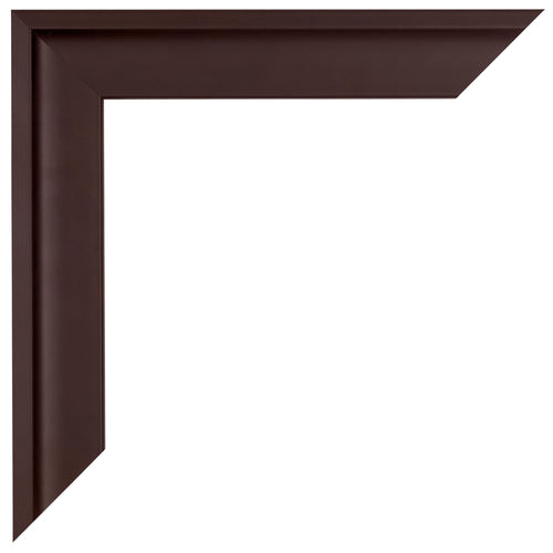 Birmingham Wooden Photo Frame 49x68cm Brown Detail Corner | Yourdecoration.co.uk