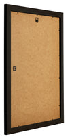 Birmingham Wooden Photo Frame 59 4x84cm A1 Black Silver Gepolijst Back Oblique | Yourdecoration.co.uk