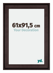 Birmingham Wooden Photo Frame 61x91 5cm Brown Front Size | Yourdecoration.co.uk