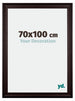 Birmingham Wooden Photo Frame 70x100cm Brown Front Size | Yourdecoration.co.uk
