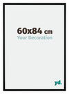 Bordeaux Plastic Photo Frame 60x84cm Black Matt Front Size | Yourdecoration.co.uk