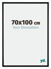 Bordeaux Plastic Photo Frame 70x100cm Black Matt Front Size | Yourdecoration.co.uk