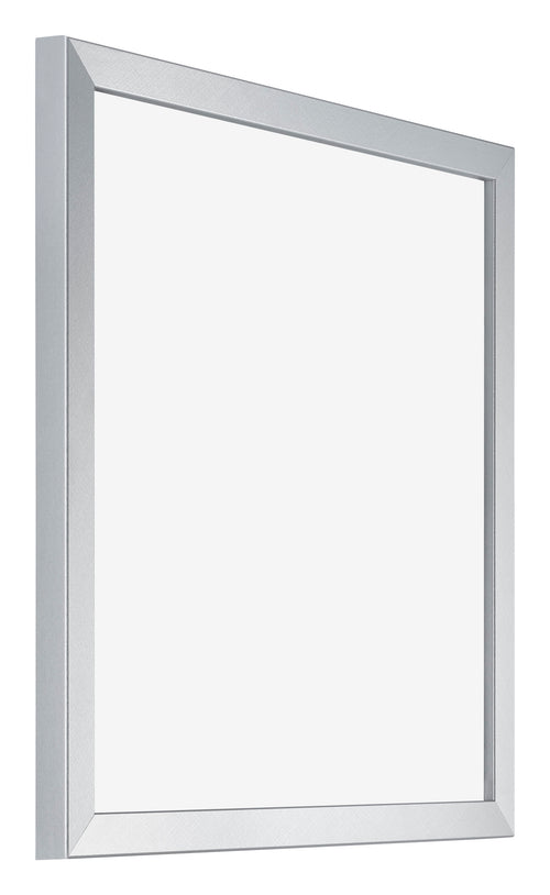 Catania MDF Photo Frame 20x20cm Silver Front Oblique | Yourdecoration.co.uk