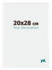 Catania MDF Photo Frame 20x28cm White Size | Yourdecoration.co.uk