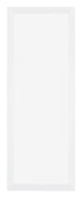 Catania MDF Photo Frame 20x60cm White Front | Yourdecoration.co.uk