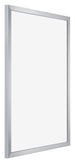 Catania MDF Photo Frame 21x30cm Silver Front Oblique | Yourdecoration.co.uk