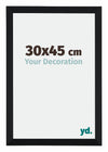 Catania MDF Photo Frame 30x45cm Black Size | Yourdecoration.co.uk