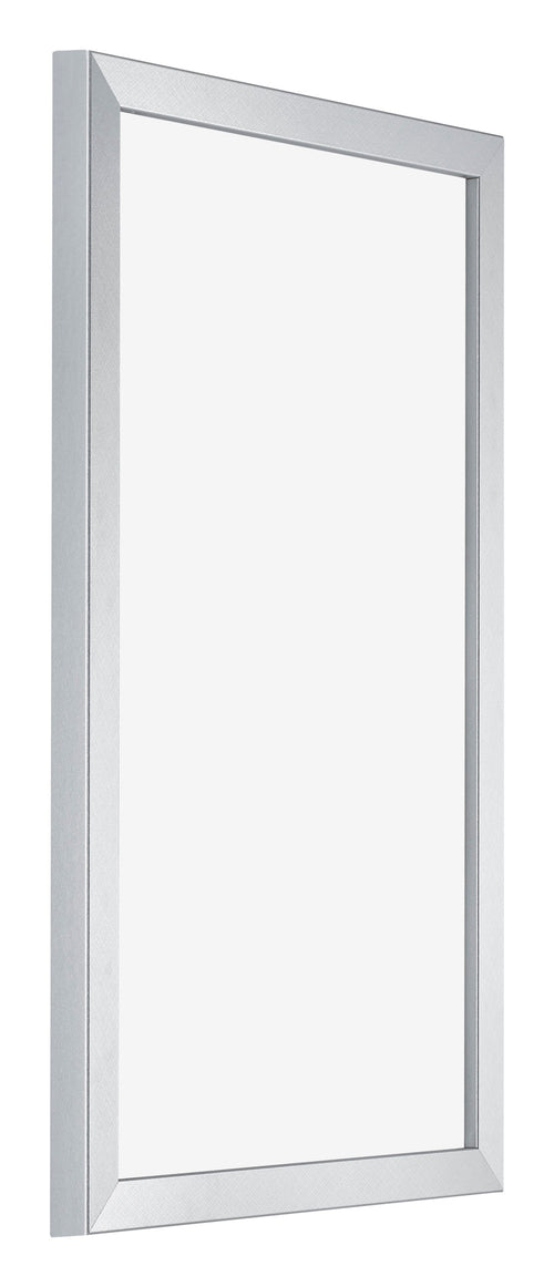 Catania MDF Photo Frame 30x50cm Silver Front Oblique | Yourdecoration.co.uk