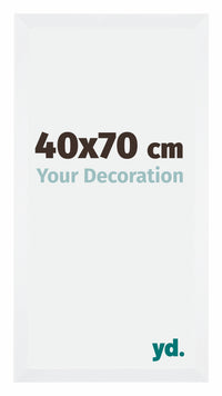 Catania MDF Photo Frame 40x70cm White Size | Yourdecoration.co.uk