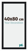 Catania MDF Photo Frame 40x80cm Black Size | Yourdecoration.co.uk
