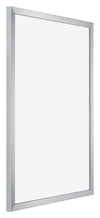 Catania MDF Photo Frame 42x59 4cm A2 Silver Front Oblique | Yourdecoration.co.uk