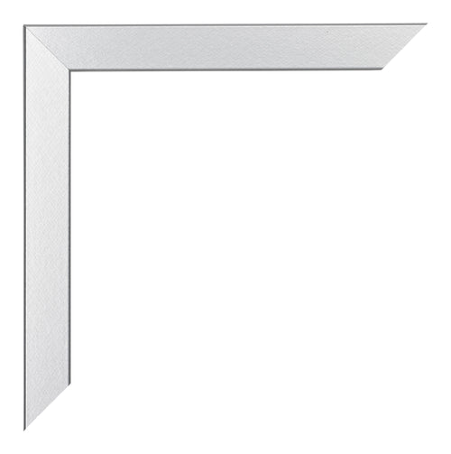 Catania MDF Photo Frame 45x60cm Silver Front | Yourdecoration.co.uk