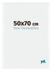 Catania MDF Photo Frame 50x70cm White Size | Yourdecoration.co.uk