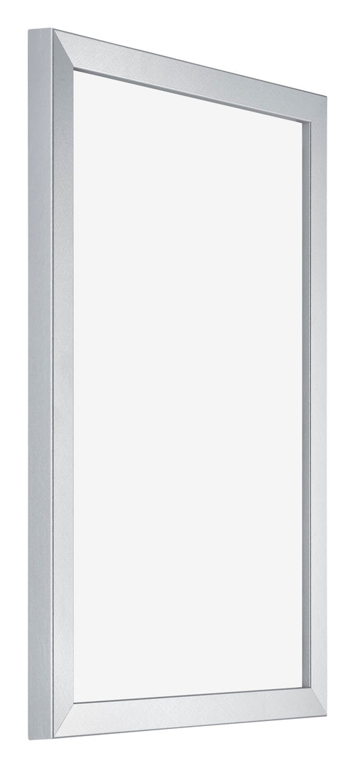 Catania MDF Photo Frame 60x90cm Silver Front Oblique | Yourdecoration.co.uk