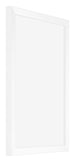 Catania MDF Photo Frame 62x93cm White Front Oblique | Yourdecoration.co.uk