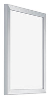 Catania MDF Photo Frame 75x100cm Silver Front Oblique | Yourdecoration.co.uk