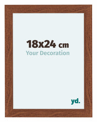 Como MDF Photo Frame 18x24cm Walnut Front Size | Yourdecoration.co.uk