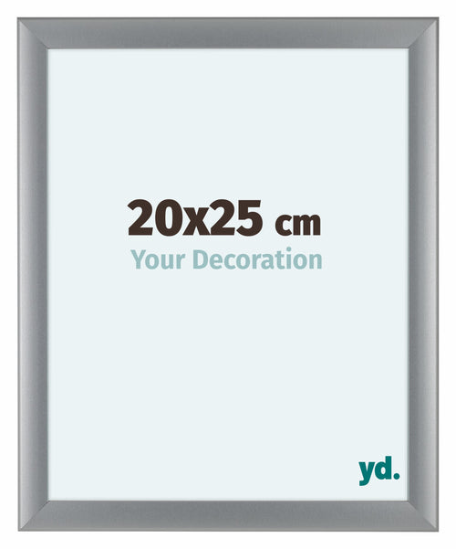Como MDF Photo Frame 20x25cm Silver Matte Front Size | Yourdecoration.co.uk