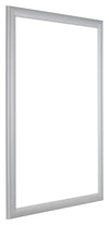 Como MDF Photo Frame 20x28cm Silver Matte Front Oblique | Yourdecoration.co.uk