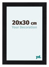 Como MDF Photo Frame 20x30cm Black Matte Front Size | Yourdecoration.co.uk