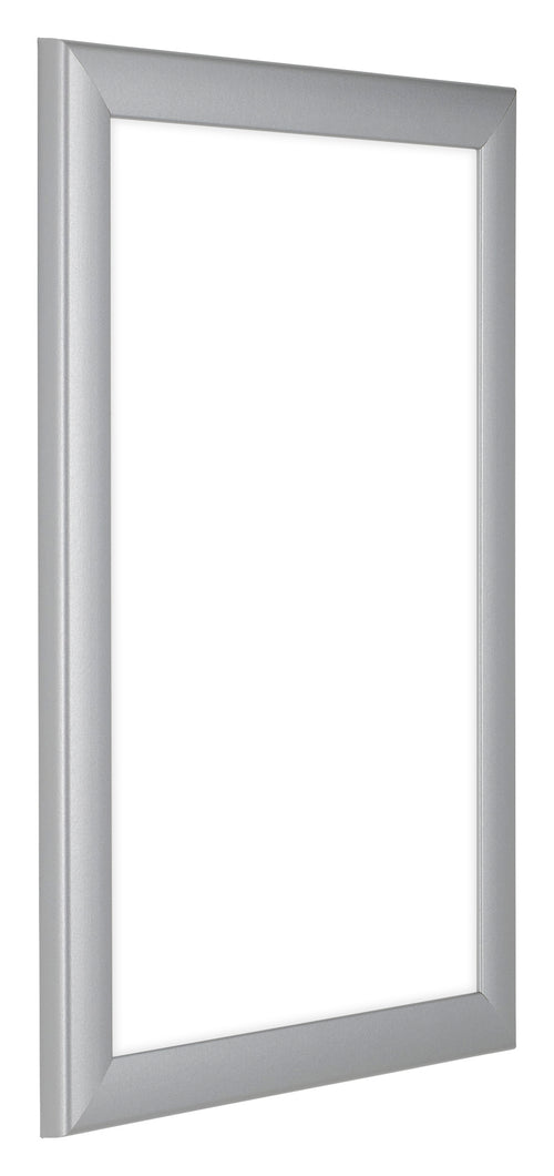 Como MDF Photo Frame 20x30cm Silver Matte Front Oblique | Yourdecoration.co.uk