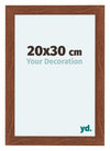 Como MDF Photo Frame 20x30cm Walnut Front Size | Yourdecoration.co.uk