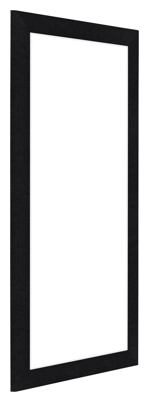 Como MDF Photo Frame 20x40cm Black Matte Front Oblique | Yourdecoration.co.uk