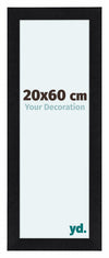Como MDF Photo Frame 20x60cm Black Matte Front Size | Yourdecoration.co.uk