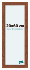 Como MDF Photo Frame 20x60cm Walnut Front Size | Yourdecoration.co.uk