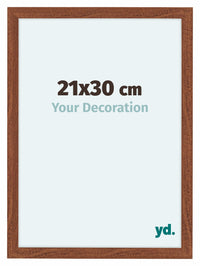 Como MDF Photo Frame 21x30cm Walnut Front Size | Yourdecoration.co.uk