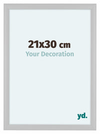 Como MDF Photo Frame 21x30cm White Matte Front Size | Yourdecoration.co.uk