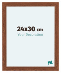 Como MDF Photo Frame 24x30cm Walnut Front Size | Yourdecoration.co.uk