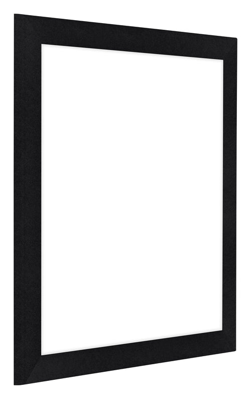 Como MDF Photo Frame 25x25cm Black Matte Front Oblique | Yourdecoration.co.uk