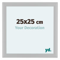 Como MDF Photo Frame 25x25cm White Matte Front Size | Yourdecoration.co.uk