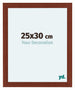 Como MDF Photo Frame 25x30cm Cherry Front Size | Yourdecoration.co.uk
