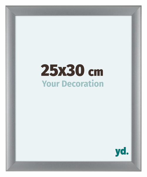 Como MDF Photo Frame 25x30cm Silver Matte Front Size | Yourdecoration.co.uk