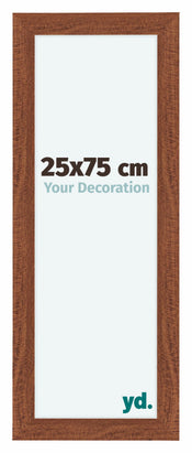 Como MDF Photo Frame 25x75cm Walnut Front Size | Yourdecoration.co.uk