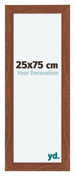 Como MDF Photo Frame 25x75cm Walnut Front Size | Yourdecoration.co.uk